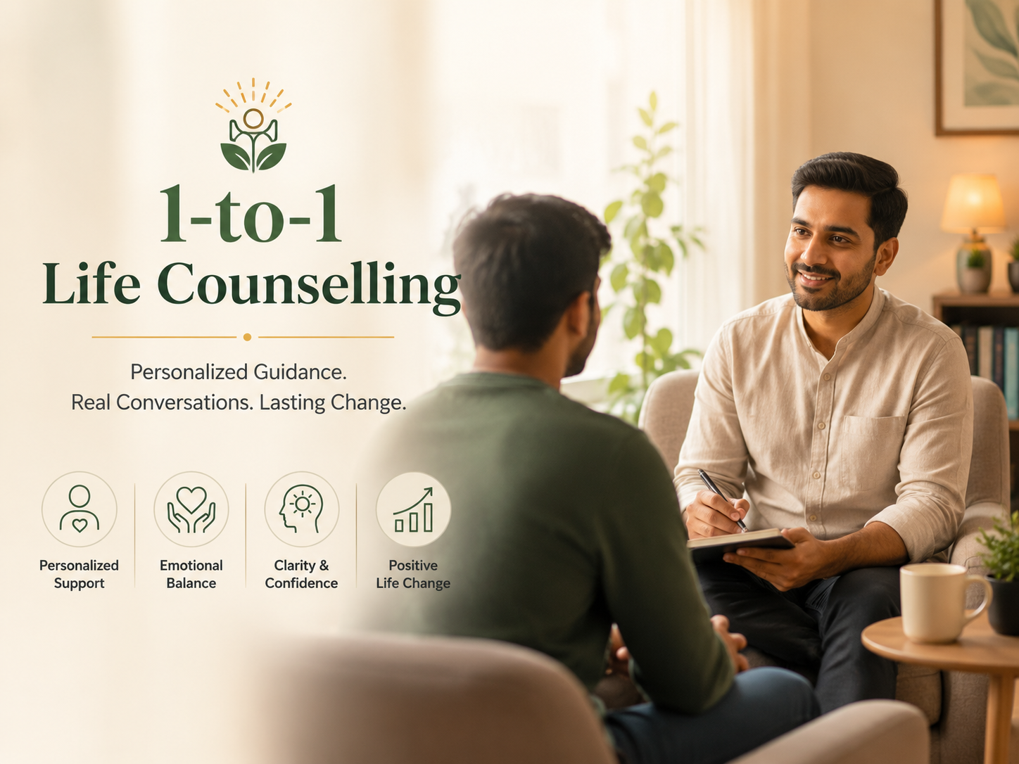 1-to-1 Life Counselling